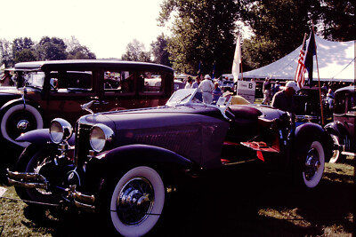 2004 Clasic Car Cord L-29 Color Transparency Slide Ref O-E