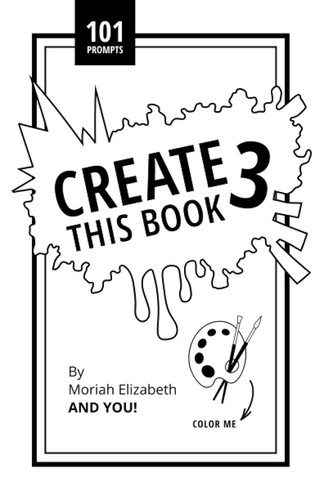 Create This Book Volume 1, 2, 3 by Elizabeth Paperback Moriah Book FAST DELIVERY - Picture 6 of 7