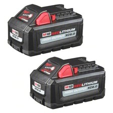 Milwaukee M18 REDLITHIUM XC6.0 High Output Battery 2-Pack 48-11-1862 