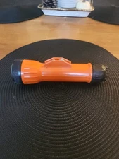 Vintage Bright Star No. 2217 Flashlight ASTM US Maritime Hazardous Mine Safety 