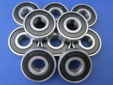 10 St&uuml;ck 6201 2RS (12x32x10 mm) Kugellager, Rillenkugellager