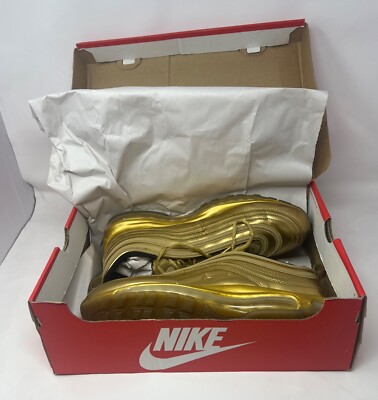 Nike Air Max 97 QS CT 4556 700 Metallic Gold Sneakers Mens size 11.5