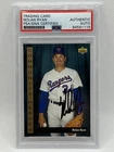 Nolan Ryan AUTO 1992 Upper Deck #37 SIGNED Baseball Card HOF Rangers PSA JSA