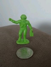 Galaxy Laser Team 4" Green Space Patrol Figure 1979 Tim Mee Toys Astronaut
