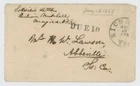 Mr Fancy Cancel CSA STAMPLESS COVER SOLDIER LETTER RICHMOND CDS DUE 10 CSA$100++