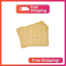 Juvale Brown Wrapping Paper Sheets Newspaper ...