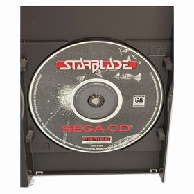 Starblade (Sega CD, 1994) Authentic CIB Complete w/ Manual + Reg Card Tested