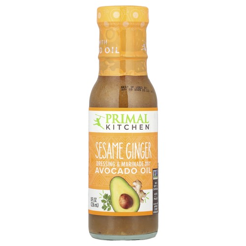 Dressing & Marinade Made With Avocado Oil, Sesame Ginger, 8 fl oz (236 ml)