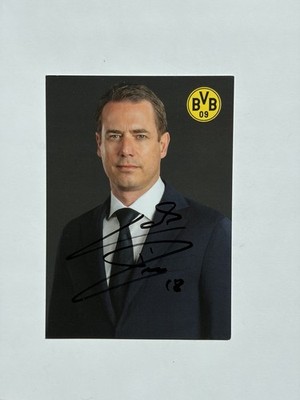 Lars Ricken Signiert Original Autogrammkarte AK Borussia Dortmund BVB 25/26 Neu