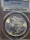 1881 P $1 PCGS MS-63 Morgan Silver Dollar Bright Blast Sub Zero Frosty White