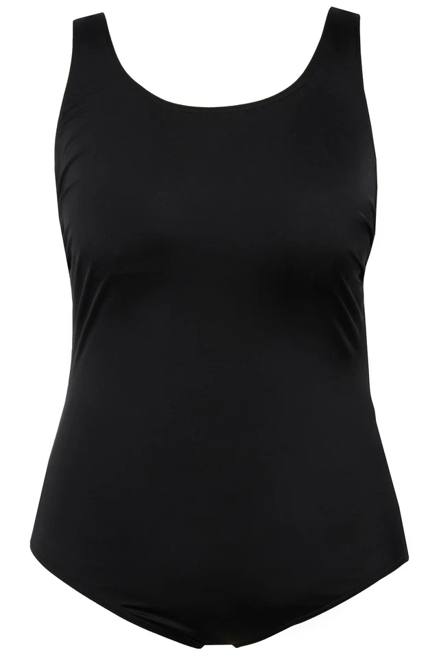 Ulla Popken Damen große Größen Badeanzug extraweiches Futter