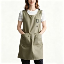 Smock Cobbler Apron for Women with Pockets