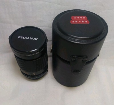 Vintage Seikanon 28-80mm f/3.5-4.5 Macro Zoom Lens - 62mm Filter Thread-Japan