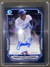 2026 Bowman Chrome Juan Sanchez Chrome Auto #CPA-JS Blue Jays 1st Bowman Auto 🔥
