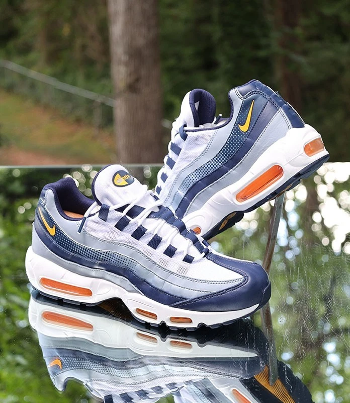 最終値下げ！NIKE AIRJORDAN9g Nike Air Max 95 SE Navy Orange for Sale | Authenticity Guaranteed