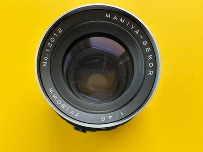 Mamiya RB67 Mamiya-Sekor 1:4.5 f=180mm Objektiv