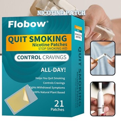 Nicotine Transdermal Patches Help Quit Smoking Stop Smoking Aid Patch 21 Patches