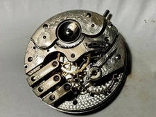 Antique Pocket watch movement Elgin GR 86 convertible Railroad 16S 15j project