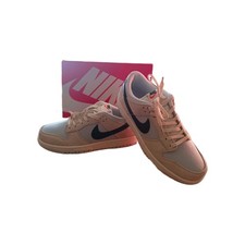 Nike Dunk Low Herren Sneaker Low Top Beige/Weiß/Schwarz EU 43 Neu m. Karton.