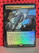 Biorganic Carapace Foil  Extended  Art MTG Marvel's Spider-Man  #269  NP