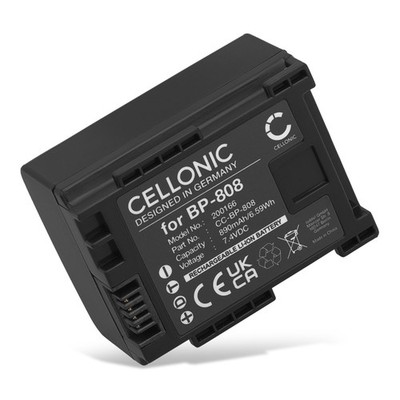 Akku für Canon LEGRIA HF M300 LEGRIA HF S21 FS40 LEGRIA FS36 890mAh