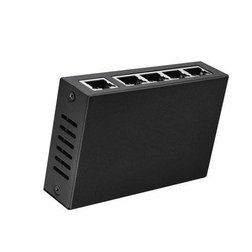 1 PC 100mbps 5 Port POE Repeater 1 in 4 Out Extender Network Switch Accessories - Picture 6 of 14