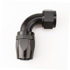 -16 AN 90 Degree Swivel Hose End Fitting Tight Radius 16AN 90 Degree - Black
