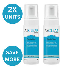 New 150ml 2X AZCLEAR for Skin Cleanser Acne Treatment Skin Wellness Foaming Wash