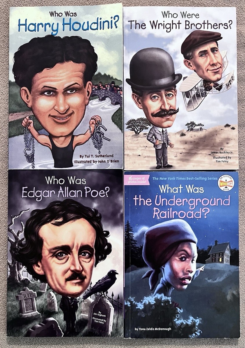 Who Was? / What Is? 洋書セット 12冊 Lot 16 WHO WAS WHAT WAS Chapter Books Biography History