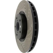 Stoptech 127.47022L Sport rotor cross drilled and slotted