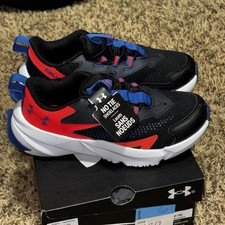 Under Armour Kids Scramjet 6 Running Shoes Little Kid Shoes 3027696 003 SZ 12.5