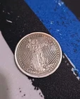 SilverTowne St. Gaudens Fractional 1/2 Troy Oz .999 Fine Silver Round