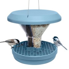 No Mess Bird Feeder Davos Smart Birds - No Spill Bird Feeder for Outdoor - Se...