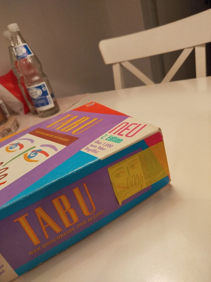 Tabu 2. Edition MB Spiele 1000 Begriffe 1994 Ratespiel Sammler Vintage Rarität ✅ - Bild 3 von 4