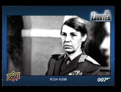 6-0-1-NS PWE . james bond villains henchmen 2021 . 007 as quoted #AQ-24 (A)