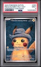 2023 POKEMON SVP EN-SV BLACK STAR PROMO #085 PIKACHU WITH GREY FELT HAT PSA 9