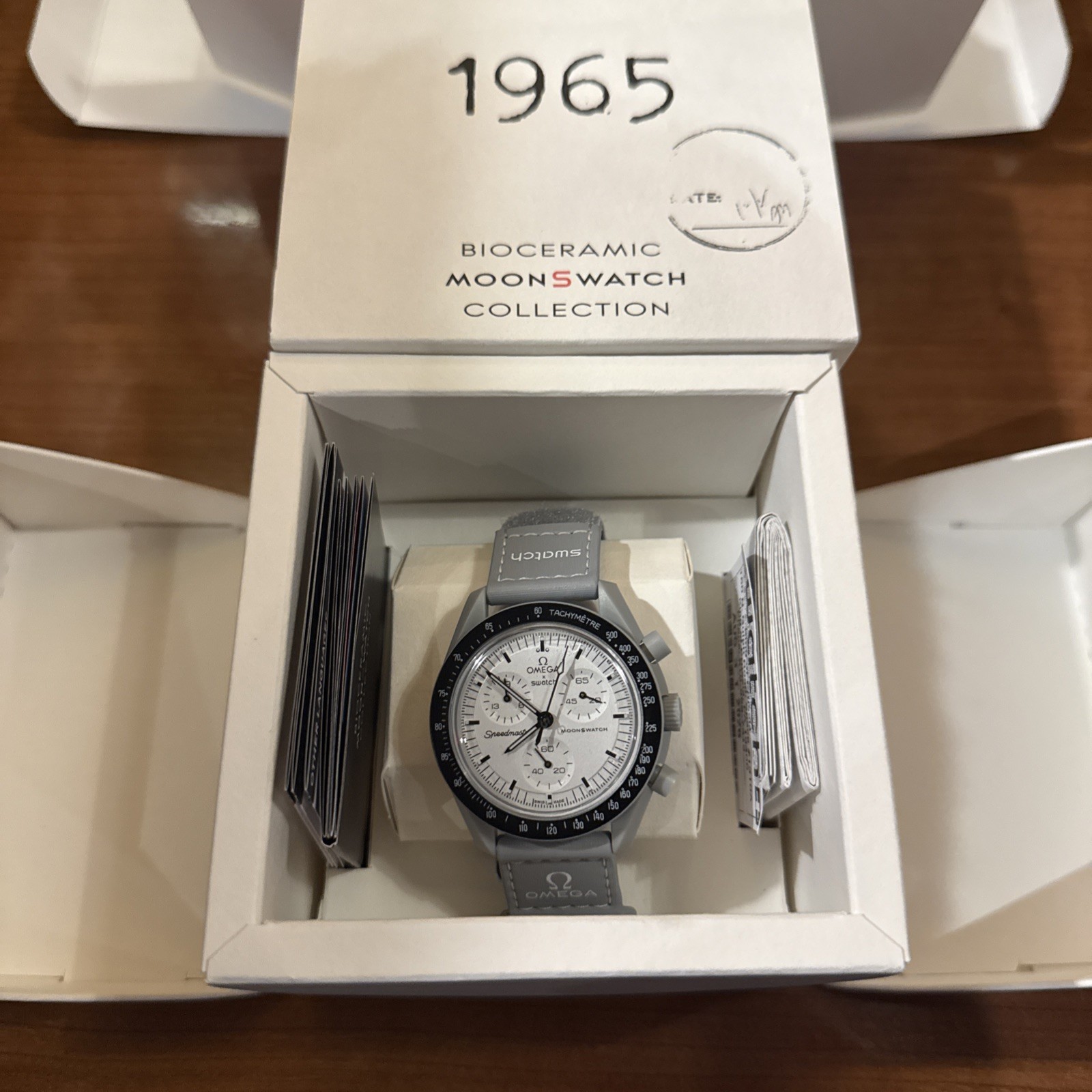 Swatch OMEGA x Swatch MoonSwatch 1965 42mm Quartz Chr… - Gem