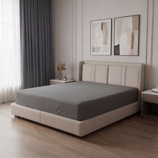 Fitted Sheet 11"/28cm Deep Egyptian Cotton 200TC Single 4FT Double King Super