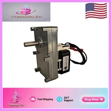 Englander Auger Motor Replacement for Pellet Stoves - 1 RPM, Easy Plug & Play