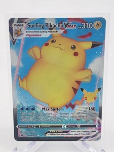 Pokemon Carta Ultrarara, Surfing Pikachu V Celebration (Gebraucht) In - Foto 5