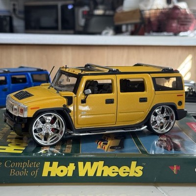 JADA TOYS 1:24 Scale Dub City Big Ballers Diecast Collection HUMMER H2 Yellow
