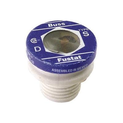 BUSSMANN S-12 Plug Fuse,S Series,12A,PK4 1CZ12