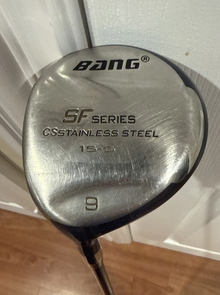 Bang Golf SF Series 9 Wood LH Men's Lite Stainless Steel 38" Nicco Lite A-Flex - Image 2 of 4