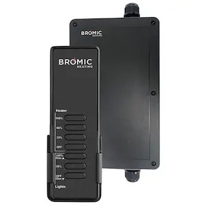 Bromic Heating Eclipse Electric Pendant Control Box w/ Wireless Remote