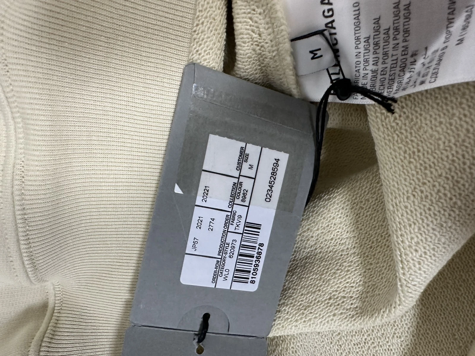 Felpa con cappuccio oversize ricamata logo campagna politica Balenciaga 120 133524776