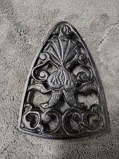 Vintage Cast Iron Sad Iron Rest, Trivet