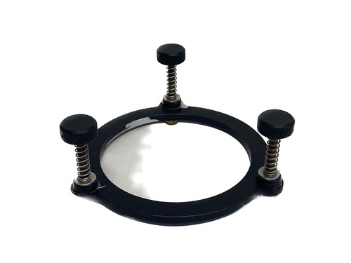 Laboratory Coated Metal Reaction Kettle Clamp w/ 3 Arms 6-1/8” OD Fits 2-4L 