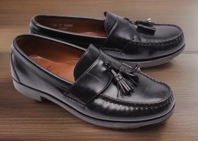 Allen Edmonds Mens Stowe Tassel Loafer Shoes Black Casual Size 8.5 D Made in USA Allen Edmonds Black Tassel Loafers / US Men main image 3