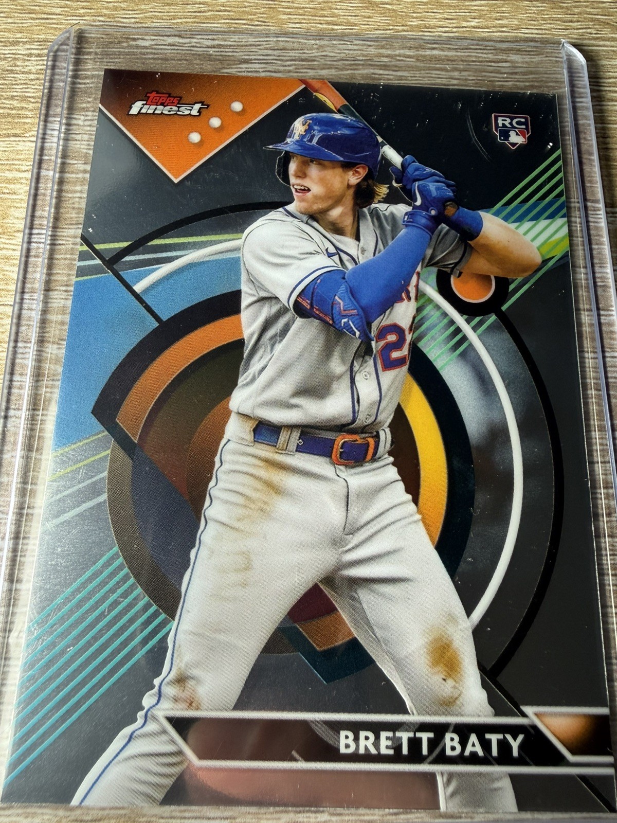 2023 Topps Finest - Brett Baty #40 Refractor (RC)