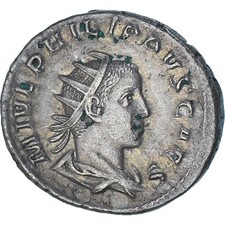 [#1177251] Coin, Philip II, Antoninianus, 244-246, Rome, AU, Billon, RIC:218